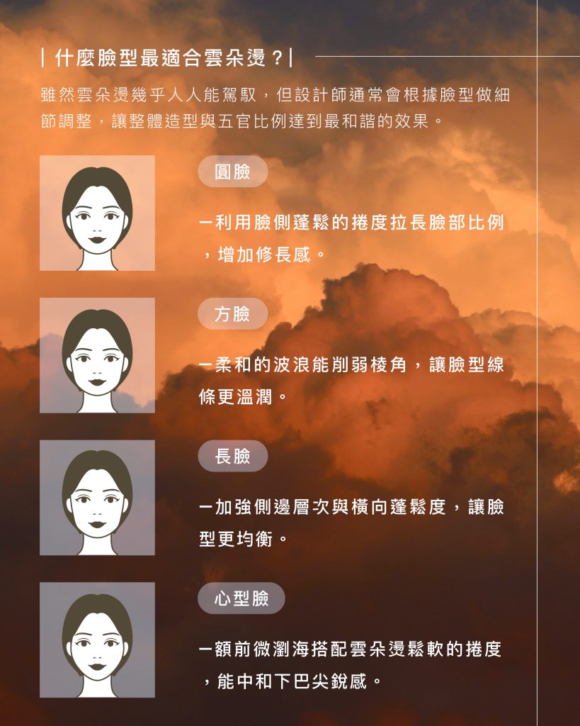 2025雲朵燙:時隔4年韓系雲朵燙大改版一次搞清楚雲朵燙的髮型設計變動 3 2025雲朵燙 什麼臉型適合