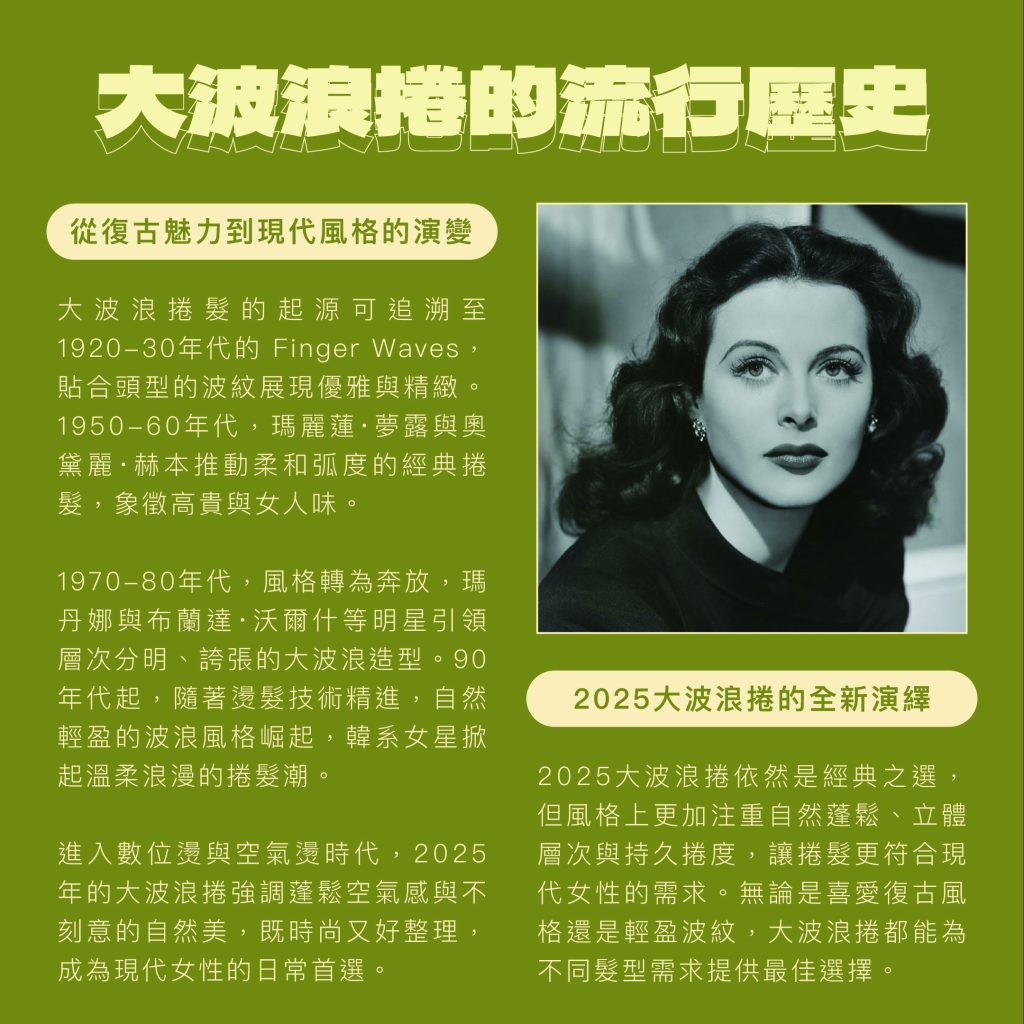 2025大波浪捲依然是主流!你跟上了嗎?美髮設計師全解析一次看懂 - Sieg Hair Salon